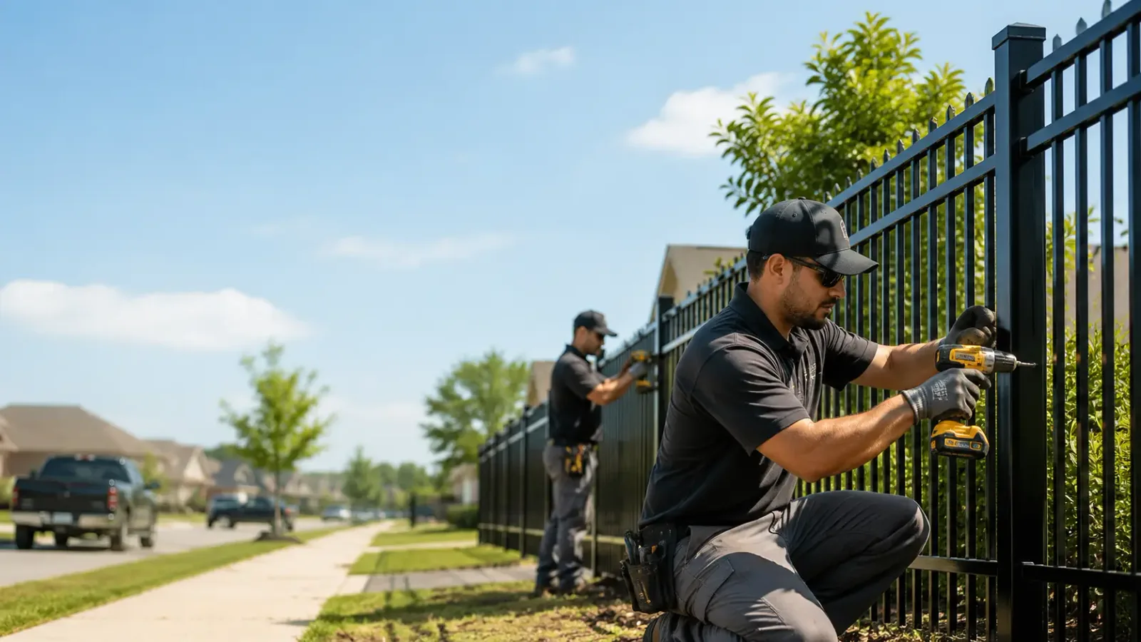 Metal Fence Installation in Fisher, IL